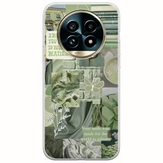 Aesthetic Green Realme 13 Pro 5G Flexible TPU (Διάφανη Σιλικόνη)