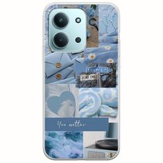Aesthetic Blue Xiaomi Redmi 15C Flexible TPU (Διάφανη Σιλικόνη)