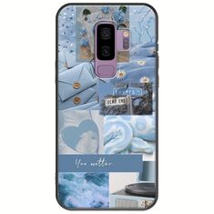 Aesthetic Blue Samsung Galaxy S9 Plus Black TPU (Μαύρη Σιλικόνη)