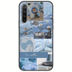 Aesthetic Blue Xiaomi Redmi Note 8T Black TPU (Μαύρη Σιλικόνη)