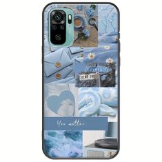 Aesthetic Blue Xiaomi Redmi Note 10 / 10s Black TPU (Μαύρη Σιλικόνη)