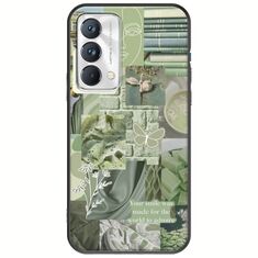 Aesthetic Green Realme GT Master Edition Black TPU (Μαύρη Σιλικόνη)