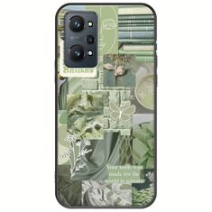 Aesthetic Green Realme GT 2 5G Black TPU (Μαύρη Σιλικόνη)