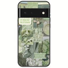 Aesthetic Green Google Pixel 6 Pro 5G Black TPU (Μαύρη Σιλικόνη)