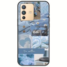 Aesthetic Blue Vivo V23 5G Black TPU (Μαύρη Σιλικόνη)
