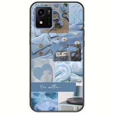 Aesthetic Blue Vivo Y01 Black TPU (Μαύρη Σιλικόνη)