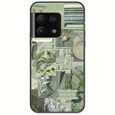 Aesthetic Green OnePlus 10 Pro Black TPU (Μαύρη Σιλικόνη)