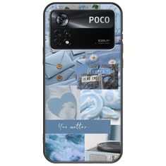 Aesthetic Blue Xiaomi Poco X4 Pro 5G Black TPU (Μαύρη Σιλικόνη)