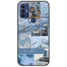Aesthetic Blue TCL 305 / 306 / 30E / 30SE Black TPU (Μαύρη Σιλικόνη)