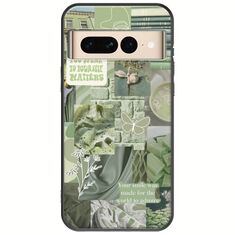 Aesthetic Green Google Pixel 7 Pro 5G Black TPU (Μαύρη Σιλικόνη)