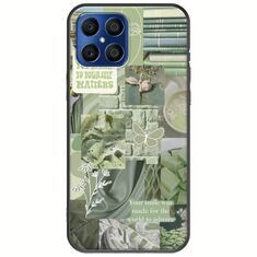 Aesthetic Green Honor X8 Black TPU (Μαύρη Σιλικόνη)