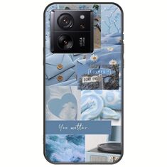 Aesthetic Blue Xiaomi 13T 5G Black TPU (Μαύρη Σιλικόνη)