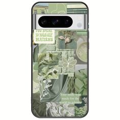 Aesthetic Green Google Pixel 8 Pro 5G Black TPU (Μαύρη Σιλικόνη)