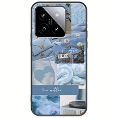 Aesthetic Blue Xiaomi 14 5G Black TPU (Μαύρη Σιλικόνη)