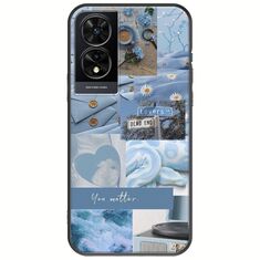 Aesthetic Blue TCL 505 Black TPU (Μαύρη Σιλικόνη)