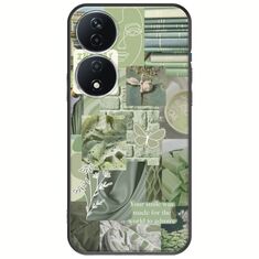 Aesthetic Green Honor 90 Smart 5G Black TPU (Μαύρη Σιλικόνη)