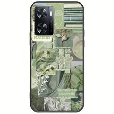 Aesthetic Green OnePlus Nord N20 SE Black TPU (Μαύρη Σιλικόνη)