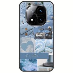 Aesthetic Blue Xiaomi Redmi Note 14 Pro+ 5G Black TPU (Μαύρη Σιλικόνη)