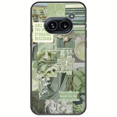 Aesthetic Green Nothing Phone (2a) 5G Black TPU (Μαύρη Σιλικόνη)