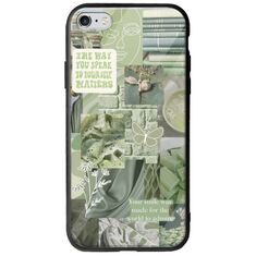 Aesthetic Green iPhone 6 Plus / iPhone 6s Plus Groove TPU (Tempered Glass και TPU)