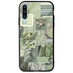 Aesthetic Green Huawei P30 Groove TPU (Tempered Glass και TPU)