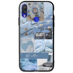 Aesthetic Blue Xiaomi Redmi Note 7 Groove TPU (Tempered Glass και TPU)
