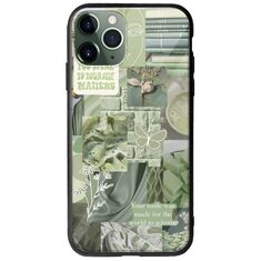 Aesthetic Green iPhone 11 Pro Groove TPU (Tempered Glass και TPU)