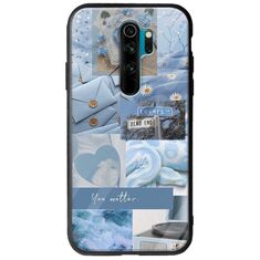 Aesthetic Blue Xiaomi Redmi Note 8 Pro Groove TPU (Tempered Glass και TPU)