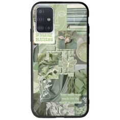 Aesthetic Green Samsung Galaxy A51 Groove TPU (Tempered Glass και TPU)