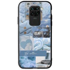 Aesthetic Blue Xiaomi Redmi Note 9 Groove TPU (Tempered Glass και TPU)