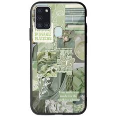 Aesthetic Green Samsung Galaxy A21s Groove TPU (Tempered Glass και TPU)