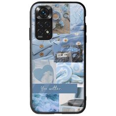 Aesthetic Blue Xiaomi Redmi Note 11 / 11s Groove TPU (Tempered Glass και TPU)