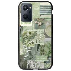 Aesthetic Green Realme 9i Groove TPU (Tempered Glass και TPU)