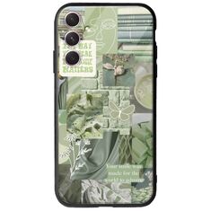 Aesthetic Green Samsung Galaxy A14 5G Groove TPU (Tempered Glass και TPU)