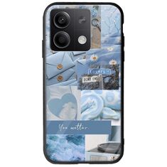 Aesthetic Blue Xiaomi Redmi Note 13 5G Groove TPU (Tempered Glass και TPU)
