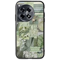 Aesthetic Green OnePlus 12 5G Groove TPU (Tempered Glass και TPU)