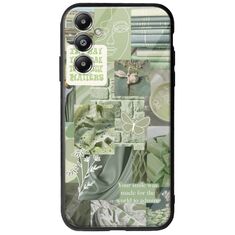 Aesthetic Green Samsung Galaxy A16 4G / 5G Groove TPU (Tempered Glass και TPU)