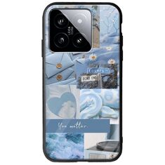 Aesthetic Blue Xiaomi 14T 5G Groove TPU (Tempered Glass και TPU)