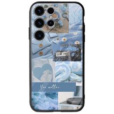 Aesthetic Blue Samsung Galaxy S25 Ultra 5G Groove TPU (Tempered Glass και TPU)