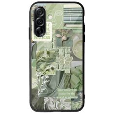 Aesthetic Green Samsung Galaxy A36 5G  Groove TPU (Tempered Glass και TPU)