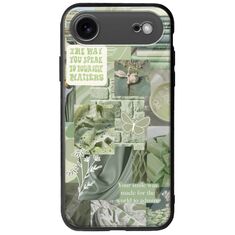 Aesthetic Green iPhone Air Groove TPU (Tempered Glass και TPU)