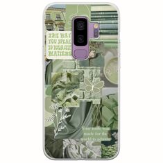 Aesthetic Green Samsung Galaxy S9 Plus Flexible TPU (Διάφανη Σιλικόνη)