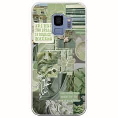 Aesthetic Green Samsung Galaxy S9 Flexible TPU (Διάφανη Σιλικόνη)