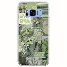 Aesthetic Green Samsung Galaxy S8 Plus Flexible TPU (Διάφανη Σιλικόνη)