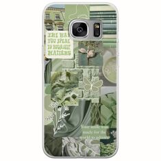 Aesthetic Green Samsung Galaxy S6 Flexible TPU (Διάφανη Σιλικόνη)