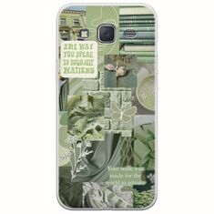 Aesthetic Green Samsung Galaxy J5(2015) Flexible TPU (Διάφανη Σιλικόνη)