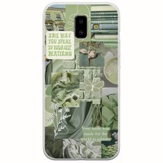 Aesthetic Green Samsung Galaxy J6 Plus Flexible TPU (Διάφανη Σιλικόνη)