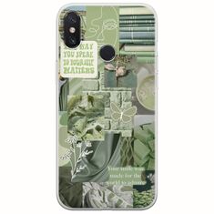 Aesthetic Green Xiaomi Mi Mix 2S Flexible TPU (Διάφανη Σιλικόνη)