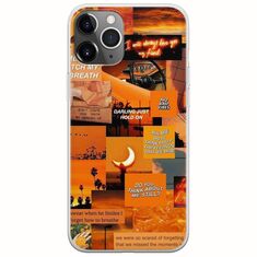 Aesthetic Orange iPhone 11 Pro Max Flexible TPU (Διάφανη Σιλικόνη)