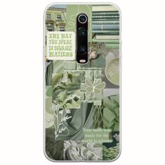Aesthetic Green Xiaomi Mi 9T / Xiaomi Mi 9T Pro Flexible TPU (Διάφανη Σιλικόνη)